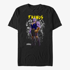 Queens Marvel Avengers: Infinity War - Ruthless Thanos Unisex T-Shirt Black