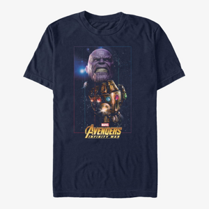 Queens Marvel Avengers: Infinity War - Thanos Gauntlet Unisex T-Shirt Navy Blue