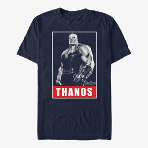 Queens Marvel Avengers: Infinity War - Thanos Titan Unisex T-Shirt Navy Blue