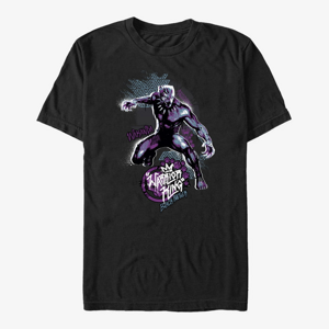 Queens Marvel Black Panther: Movie - Street Panther Unisex T-Shirt Black