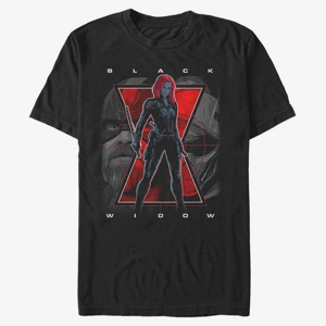 Queens Marvel Black Widow - Big Three Unisex T-Shirt Black
