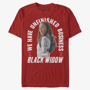 Queens Marvel Black Widow - Black Widow Arch Unisex T-Shirt Red