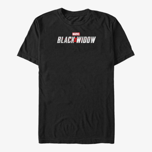 Queens Marvel Black Widow: Movie - Black Widow Logo Unisex T-Shirt Black