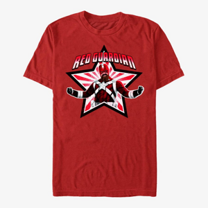 Queens Marvel Black Widow: Movie - Red Star Unisex T-Shirt Red