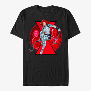 Queens Marvel Black Widow: Movie - Widow Team Unisex T-Shirt Black