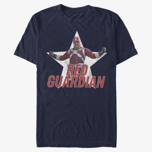 Queens Marvel Black Widow - Red Guardian Unisex T-Shirt Navy Blue