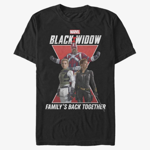 Queens Marvel Black Widow - Widow Family Unisex T-Shirt Black