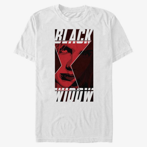 Queens Marvel Black Widow - Widow Square Unisex T-Shirt White