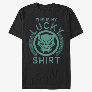 Queens Marvel Classic - Lucky Panther Men's T-Shirt Black