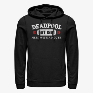 Queens Marvel Deadpool - Athletic Merc Unisex Hoodie Black