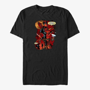Queens Marvel Deadpool - Cover Candy Unisex T-Shirt Black