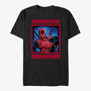 Queens Marvel Deadpool - Deadpool Approved Unisex T-Shirt Black
