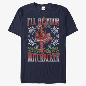 Queens Marvel Deadpool - Deadpool Nutcracker Unisex T-Shirt Navy Blue