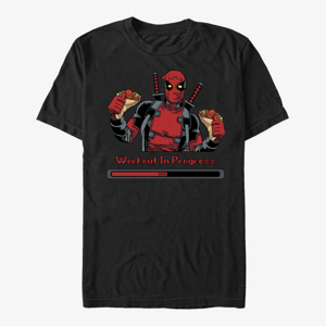Queens Marvel Deadpool - DeadPool Progress Unisex T-Shirt Black