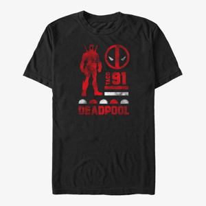 Queens Marvel Deadpool - Deadpool Sil Unisex T-Shirt Black