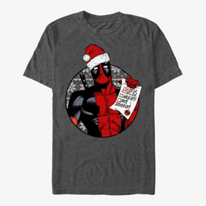 Queens Marvel Deadpool - Hero Deadpool Dad Unisex T-Shirt Dark Heather Grey