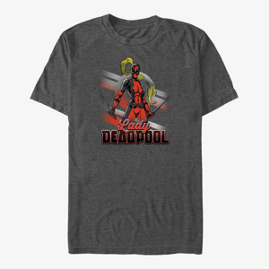 Queens Marvel Deadpool - Lady Pool Unisex T-Shirt Dark Heather Grey