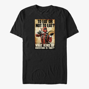 Queens Marvel Deadpool - To Taco or Not Unisex T-Shirt Black