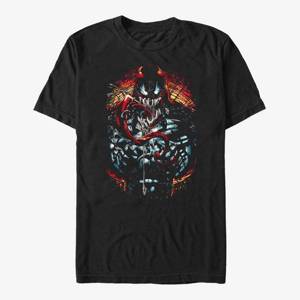 Queens Marvel - Deep Red Unisex T-Shirt Black