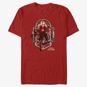 Queens Marvel Doctor Strange 2 - Wanda Magic Unisex T-Shirt Red