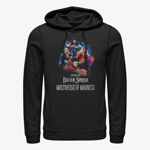 Queens Marvel Doctor Strange in the Multiverse of Madness - Poster Group Unisex Hoodie Black