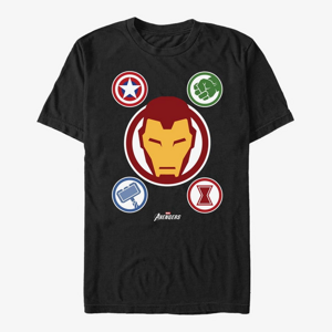 Queens Marvel - Emblem Club Unisex T-Shirt Black