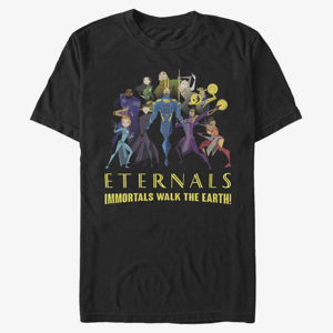 Queens Marvel: Eternals - Group Shot Unisex T-Shirt Black