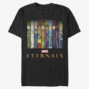 Queens Marvel: Eternals - VERTICAL BOXUPS Unisex T-Shirt Black