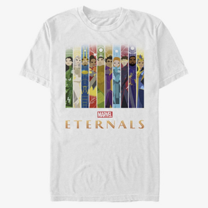Queens Marvel: Eternals - VERTICAL BOXUPS Unisex T-Shirt White