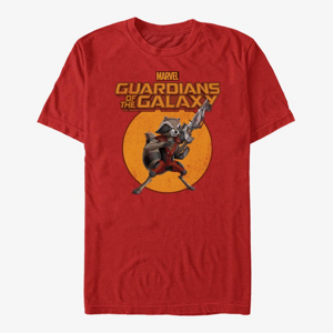 Queens Marvel GOTG Classic - Furry Bite Unisex T-Shirt Red