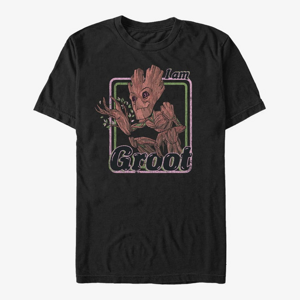 Queens Marvel Guardians Of The Galaxy Classic - THRIFTED GROOT Unisex T-Shirt Black