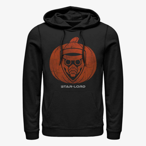 Queens Marvel Guardians Of The Galaxy - StarLord Pumpkin Unisex Hoodie Black