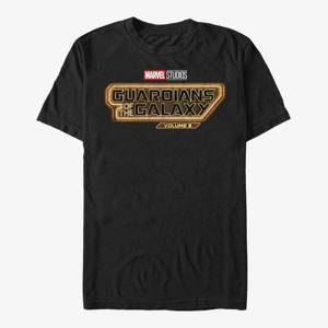 Queens Marvel Guardians of the Galaxy Vol. 3 - Guardians 3 Main Logo Unisex T-Shirt Black