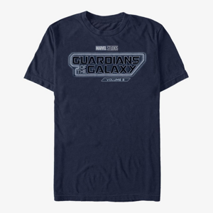 Queens Marvel Guardians of the Galaxy Vol. 3 - Guardians Stealth Logo Unisex T-Shirt Navy Blue