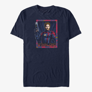 Queens Marvel Guardians of the Galaxy Vol. 3 - Peter Quill Star Lord Unisex T-Shirt Navy Blue