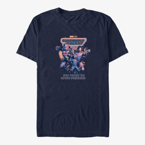 Queens Marvel Guardians of the Galaxy Vol. 3 - TWO CREW Unisex T-Shirt Navy Blue