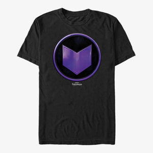 Queens Marvel Hawkeye - Arrow Badge Unisex T-Shirt Black