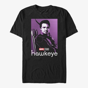 Queens Marvel Hawkeye - Hawkeye Poppin Unisex T-Shirt Black