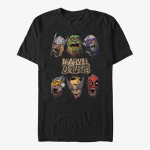 Queens Marvel - Heads of Undead Unisex T-Shirt Black