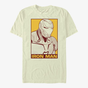Queens Marvel Iron Man - Pop Iron Man Men's T-Shirt Natural