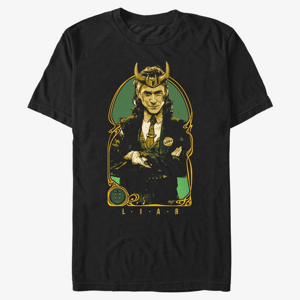 Queens Marvel Loki - LIAR Unisex T-Shirt Black