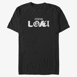 Queens Marvel Loki - Loki Logo Men's T-Shirt Black