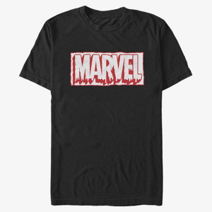 Queens Marvel - Marvel Drip Outline Men's T-Shirt Black