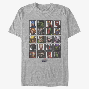 Queens Marvel Other - All Characters Unisex T-Shirt Heather Grey