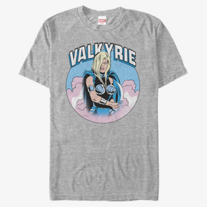 Queens Marvel Other - Valkyrie Clouds Unisex T-Shirt Heather Grey