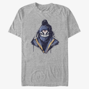 Queens Marvel Shang-Chi - Masked Unisex T-Shirt Heather Grey