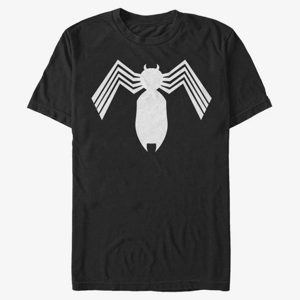 Queens Marvel Spider-Man Classic - Alien Symbiote Icon Men's T-Shirt Black