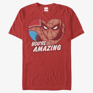 Queens Marvel Spider-Man Classic - Amazing Man Unisex T-Shirt Red