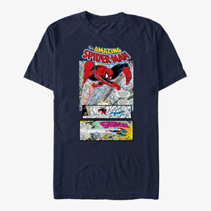 Queens Marvel Spider-Man Classic - Feels Unisex T-Shirt Navy Blue