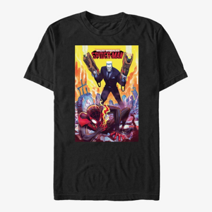Queens Marvel Spider-Man Classic - Miles Morales SpiderMan Unisex T-Shirt Black